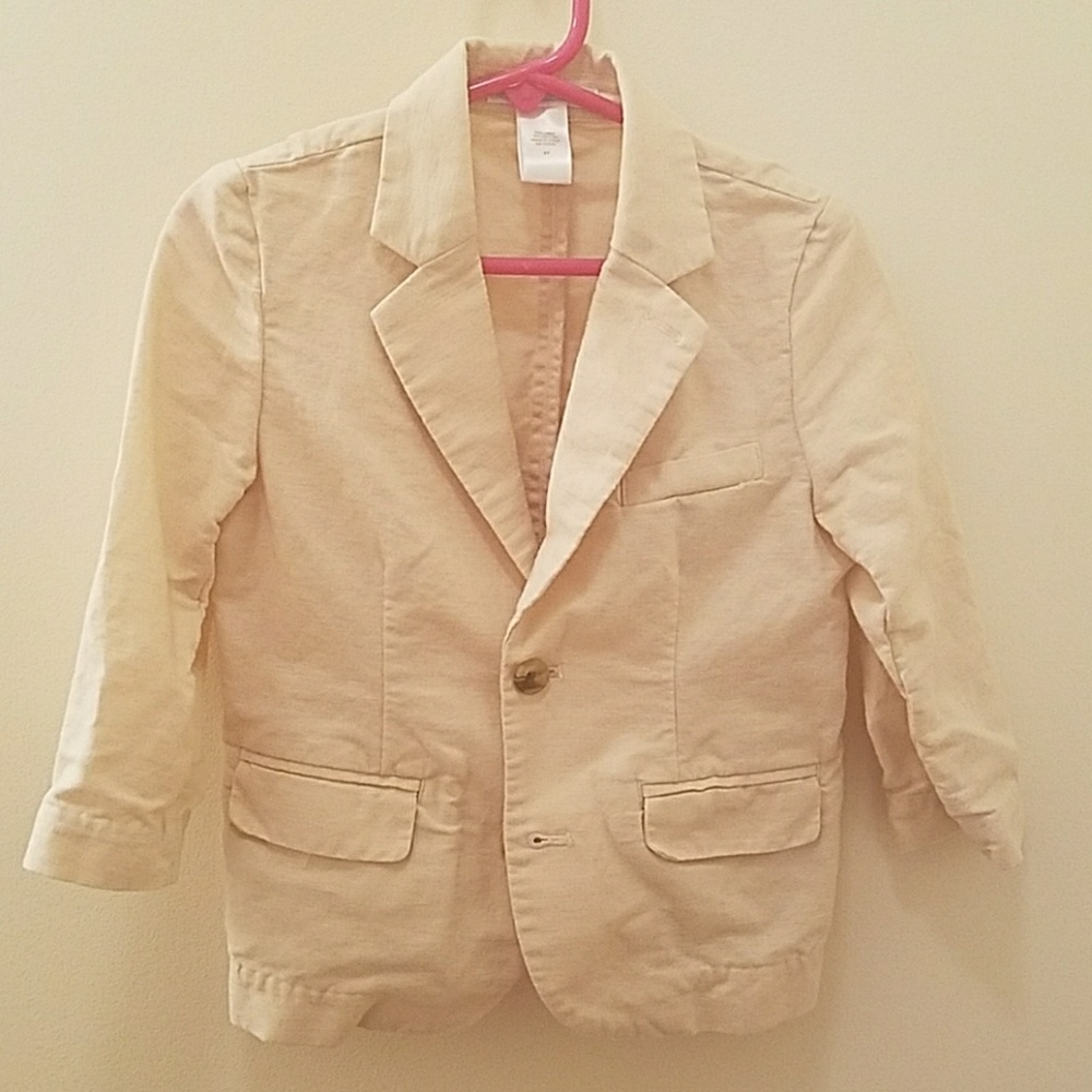 Janie and Jack linen blazer